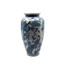 Peacock Hand Painted Ceramic Vase Blue/WhiteLuxury Co