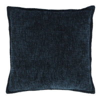 Perri Chenille Navy Blue Cushion Cover 50x50cm - Luxury Co