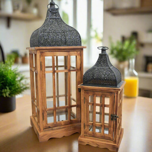 Retreat Lantern Candle Holders Set - Luxury Co