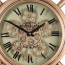 Round Nautical Gear Movement Wall Clock 65cm - Luxury Co