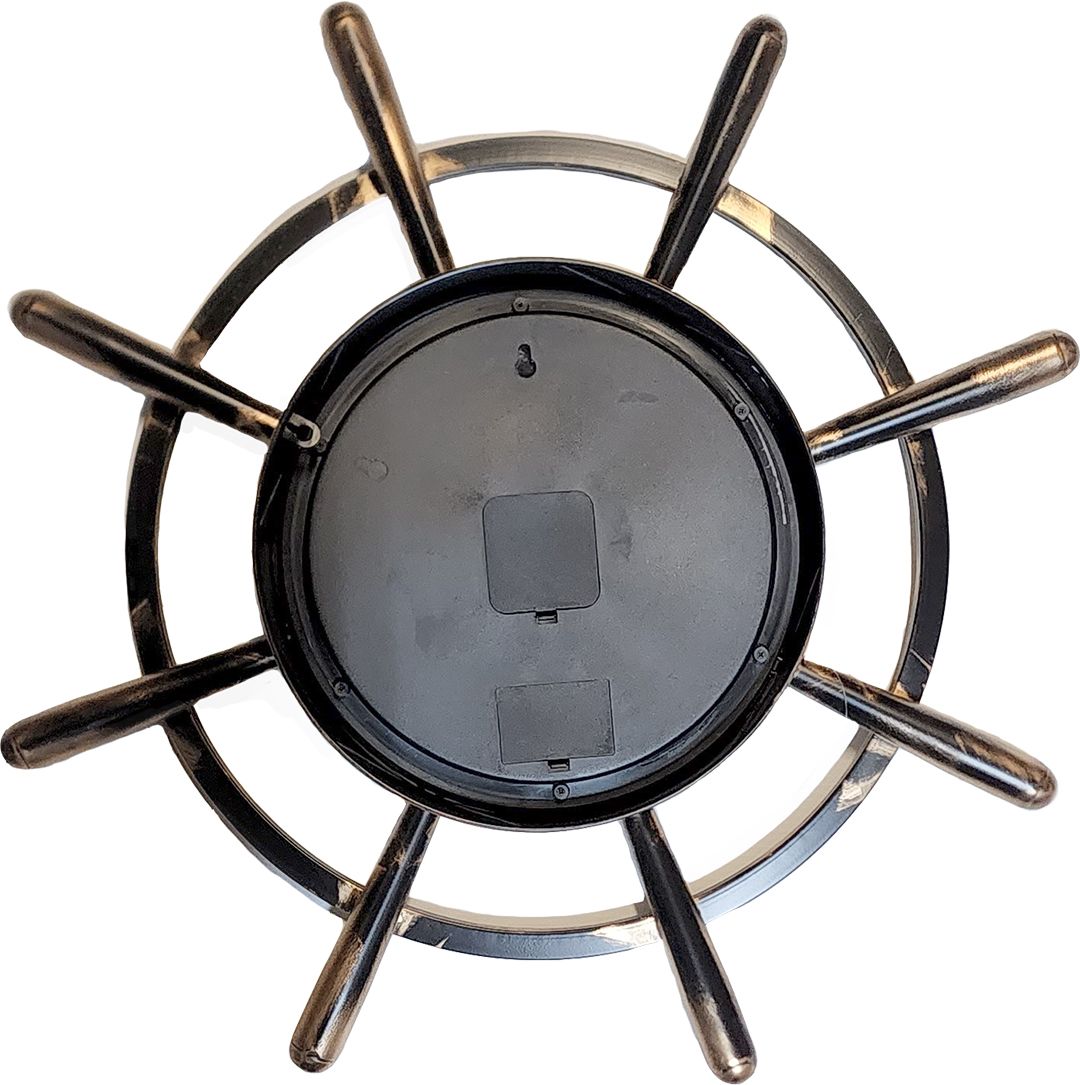 Round Nautical Gear Movement Wall Clock 65cm - Luxury Co