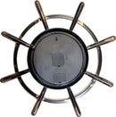 Round Nautical Gear Movement Wall Clock 65cm - Luxury Co