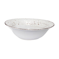 Rustic Charm Vintage Serving Bowl Cream - Luxury Co