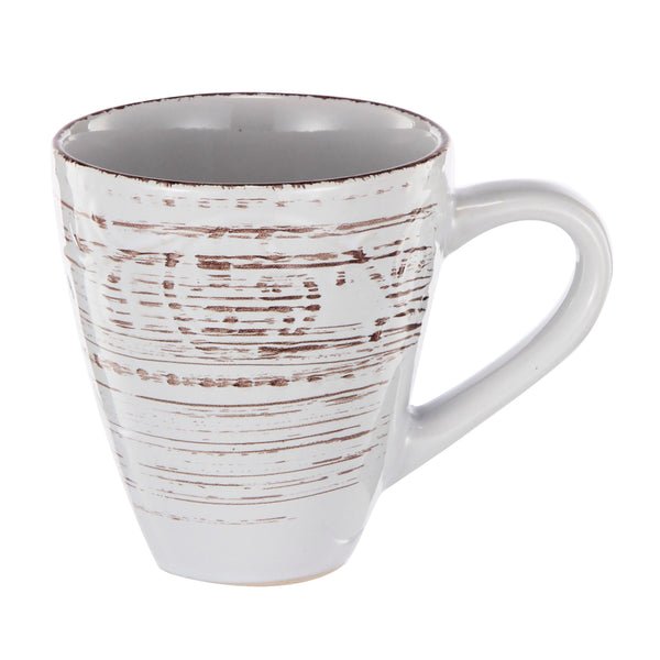 Rustic Fare Ceramic Mug Cream, 14oz - Luxury Co