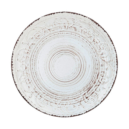 Rustic Fare Dinner Ceramic Plate Cream - Luxury Co