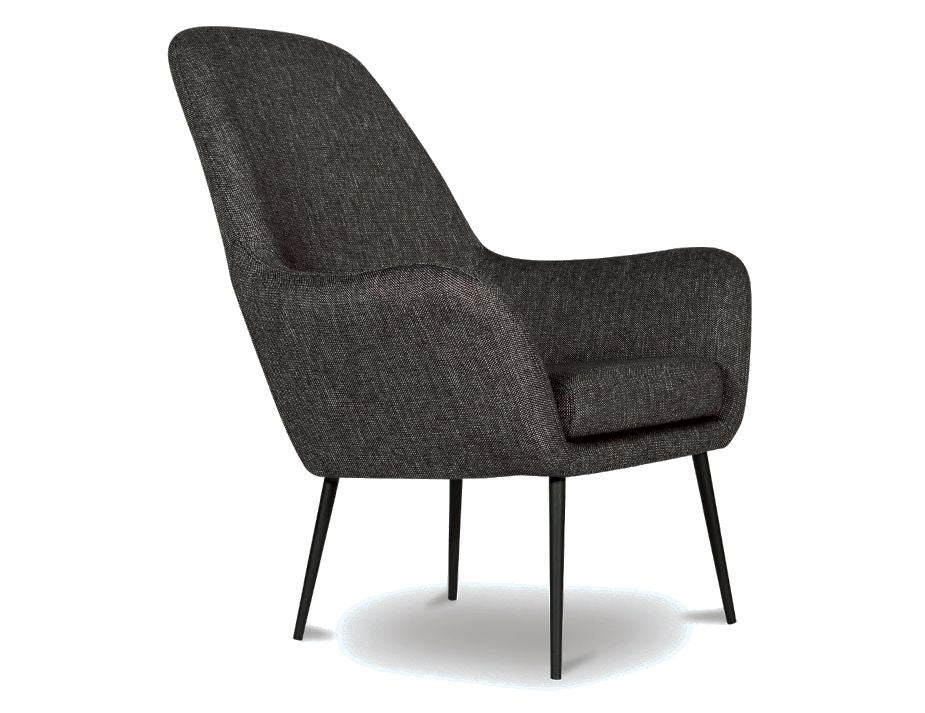 Soho Lounge Chair Stylish - CharcoalLuxury Co