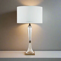 Tall Table Lamp & Shade 73.5cmH - Luxury Co