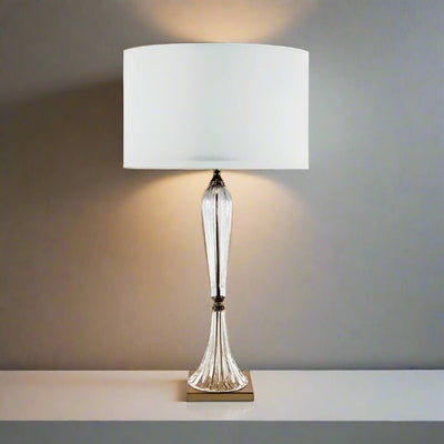 Tall Table Lamp & Shade 73.5cmH