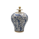 Vintage Blue Ginger Jar SetLuxury Co