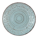 Vintage Rustic Charm Dinner Plate Aqua - Luxury Co