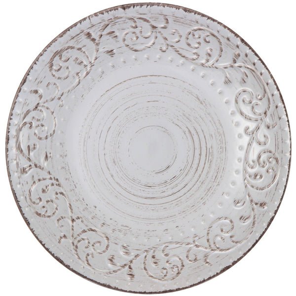 Vintage Rustic Charm Dinner Plate Cream - Luxury Co