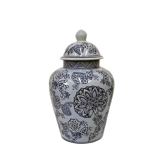 Vintage Style Ginger Jar Blue Med 37cmLuxury Co