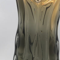 Wavy Blown Glass Tall Vase - Murano StyleLuxury Co